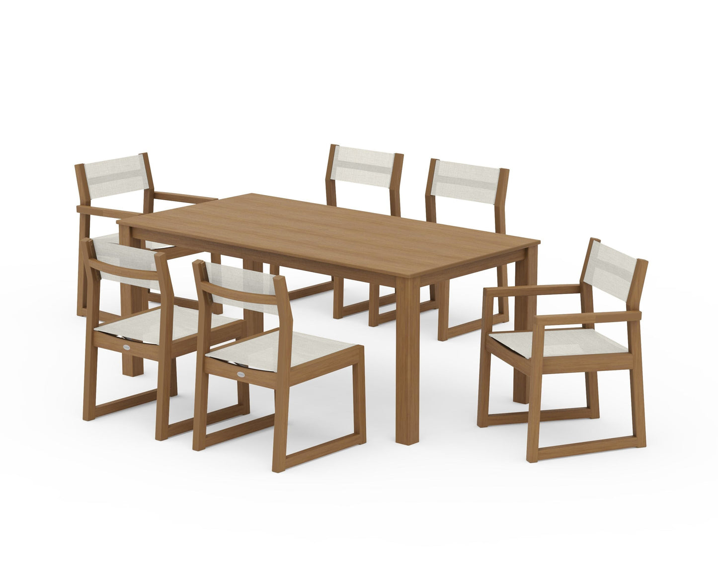 EDGE Sling 7-Piece Parsons Dining Set