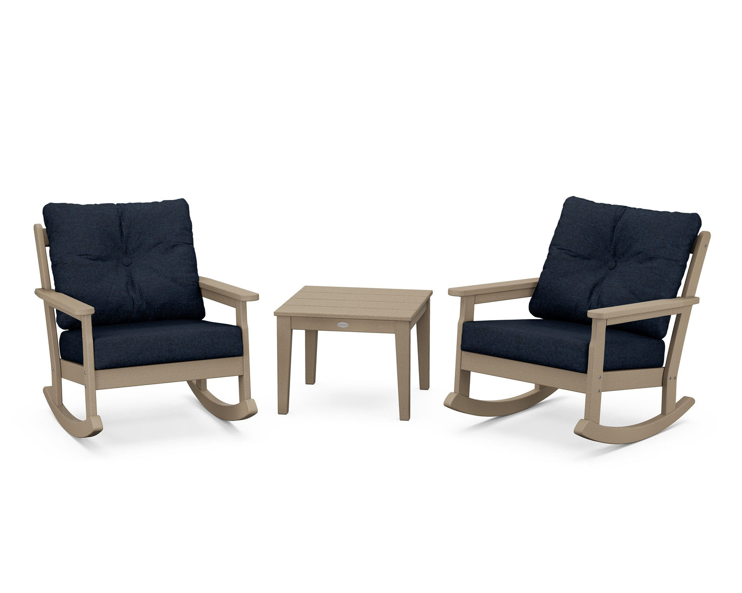 Vineyard 3-Piece Deep Seating Rocker Set