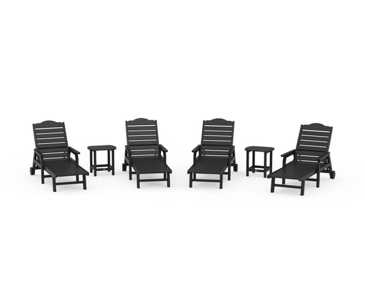 6-Piece Savannah Chaise Lounge Set