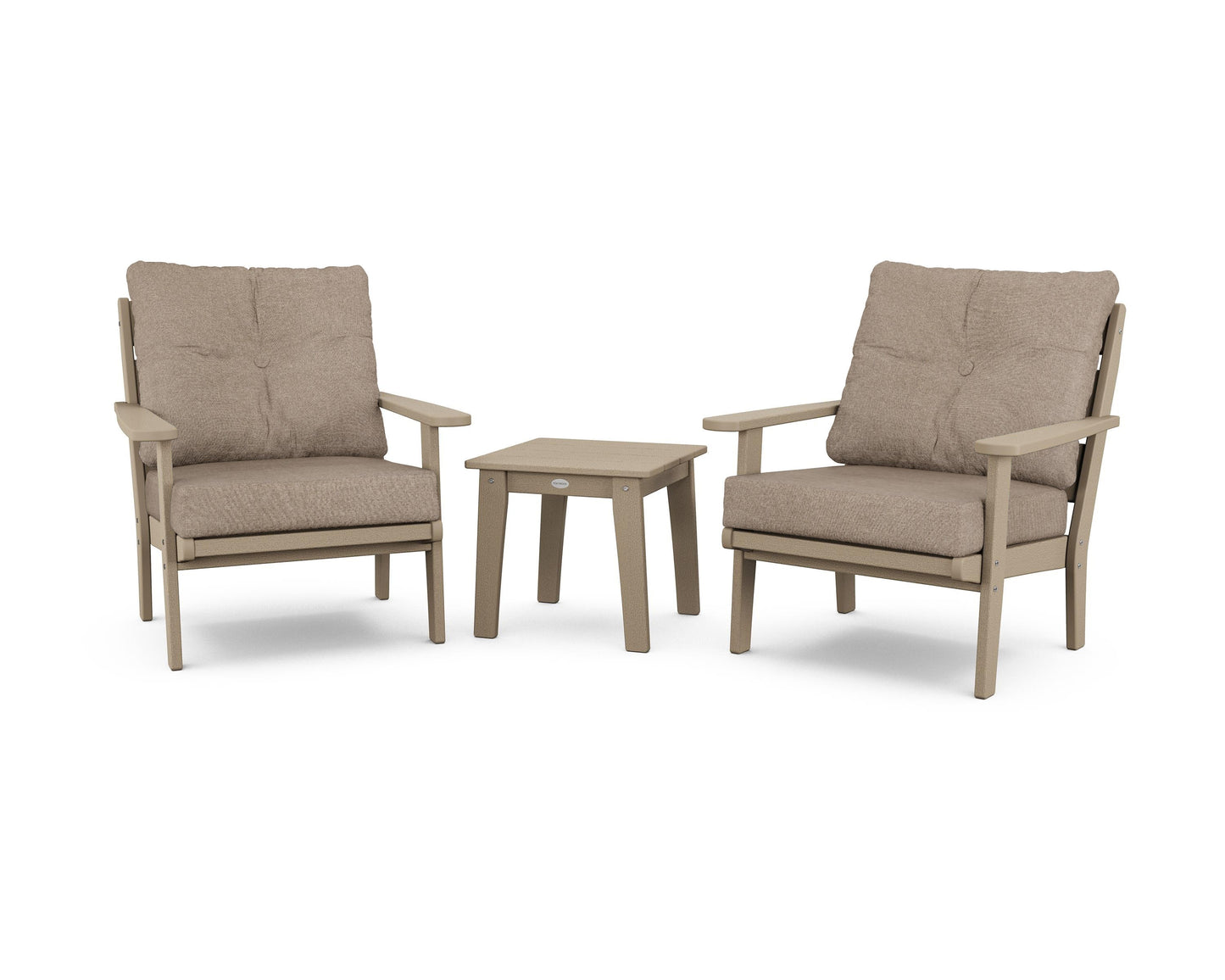 Lakeside 3-Piece Deep Seating Chair Set