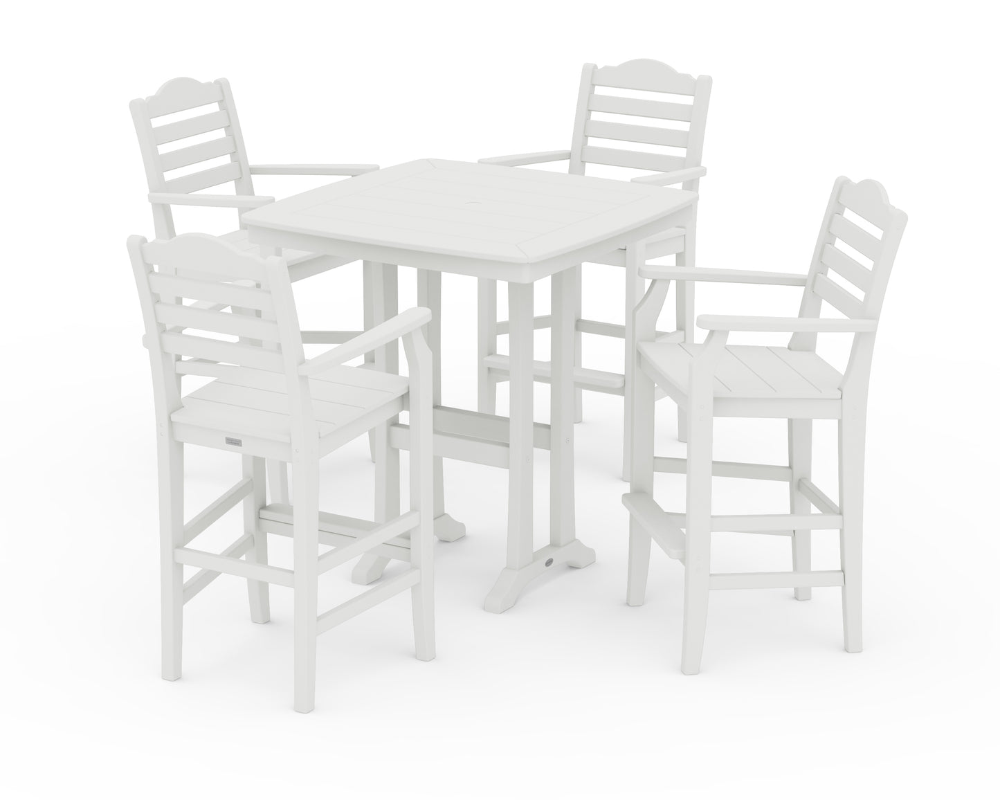 Savannah 5-Piece Bar Set with Trestle Legs