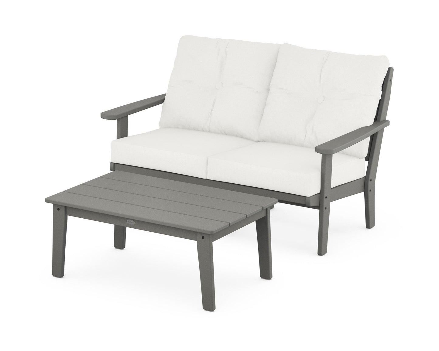 Lakeside 2-Piece Lounge Loveseat Set