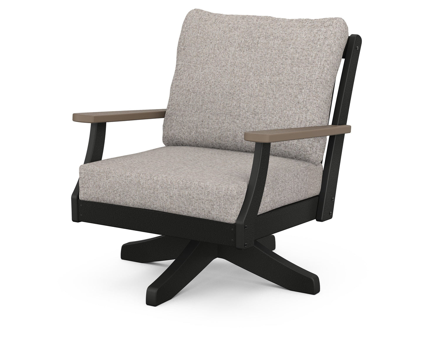 Braxton Deep Seating Swivel Chair