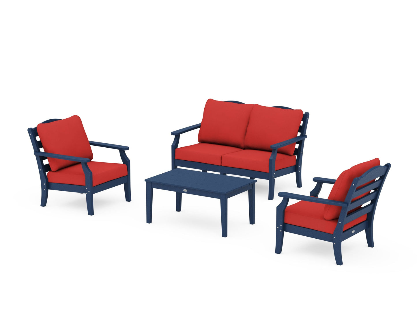 Savannah 4-Piece Deep Seating Set with Loveseat