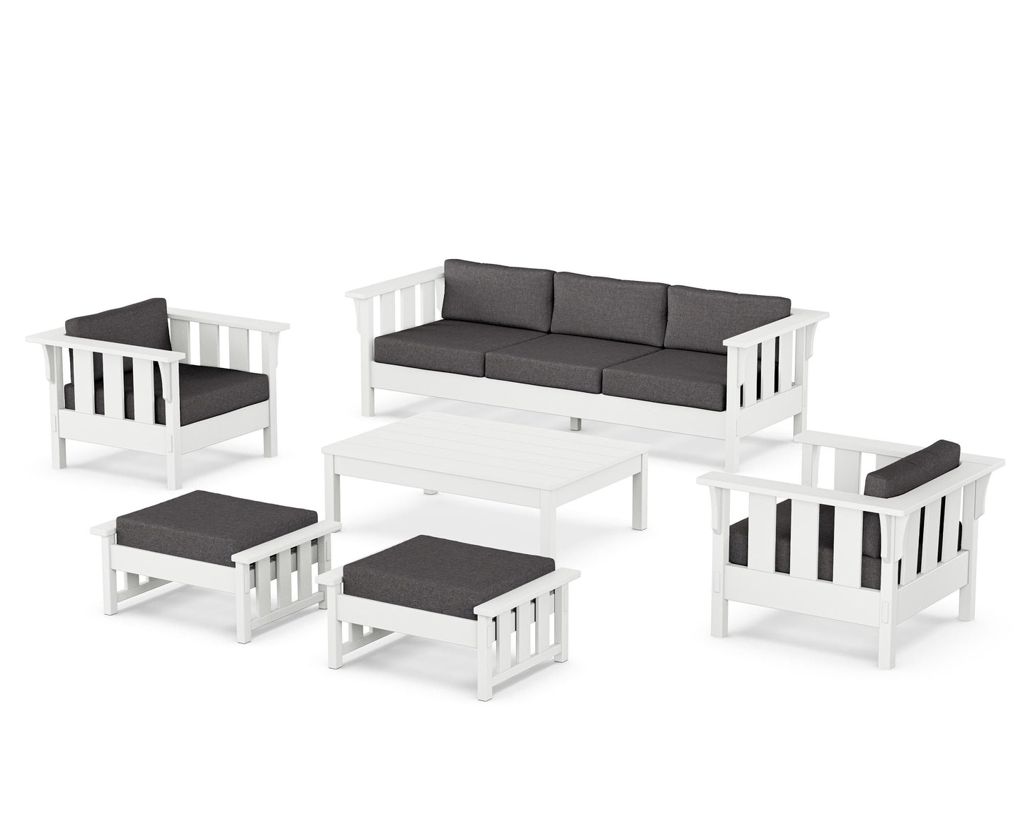 Acadia 6-Piece Lounge Sofa Set