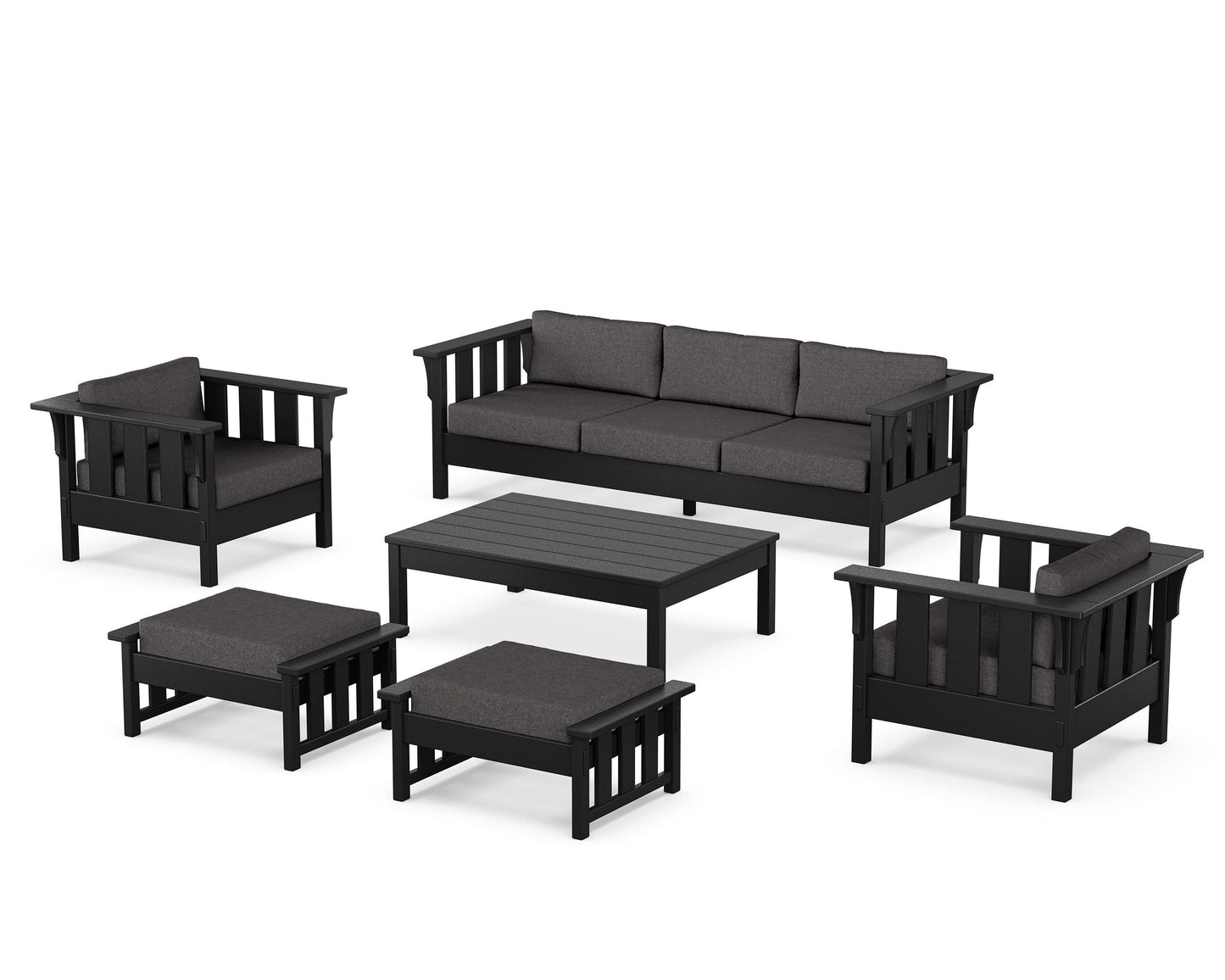 Acadia 6-Piece Lounge Sofa Set