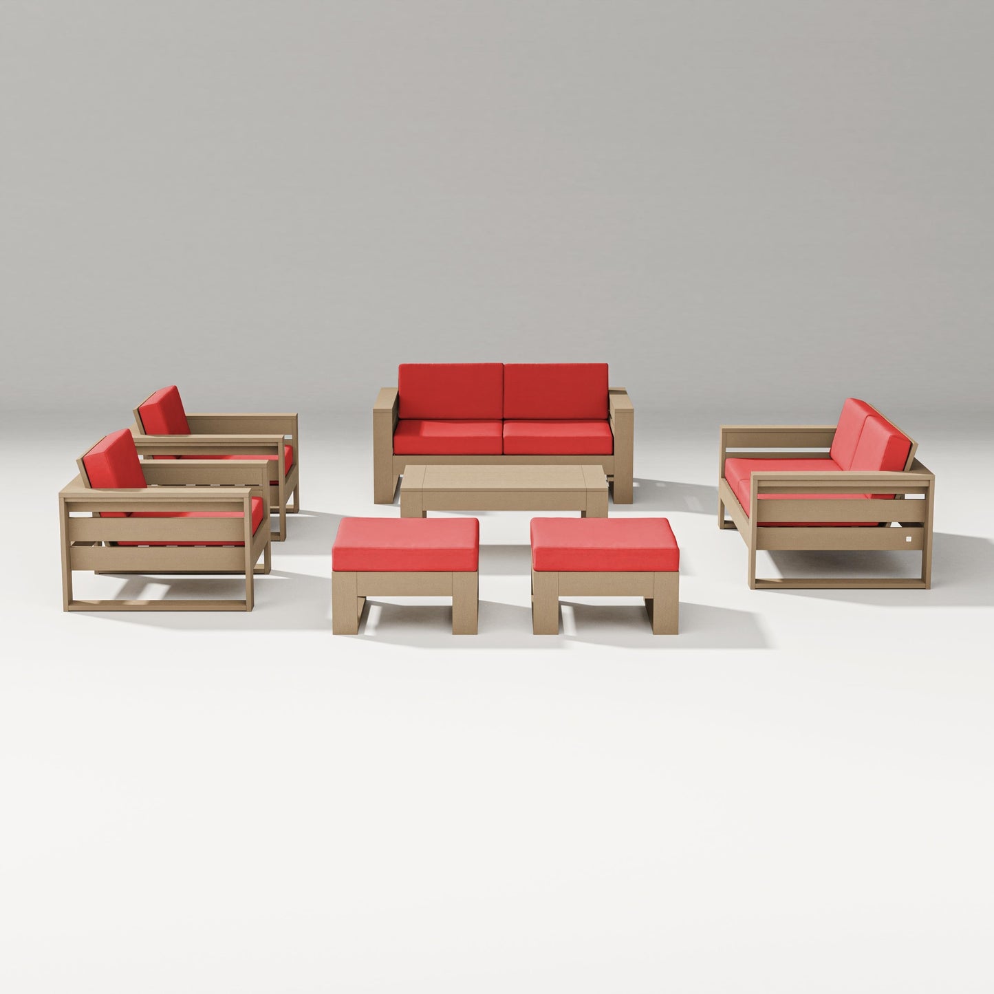 Latitude 7-Piece Lounge Loveseat Set