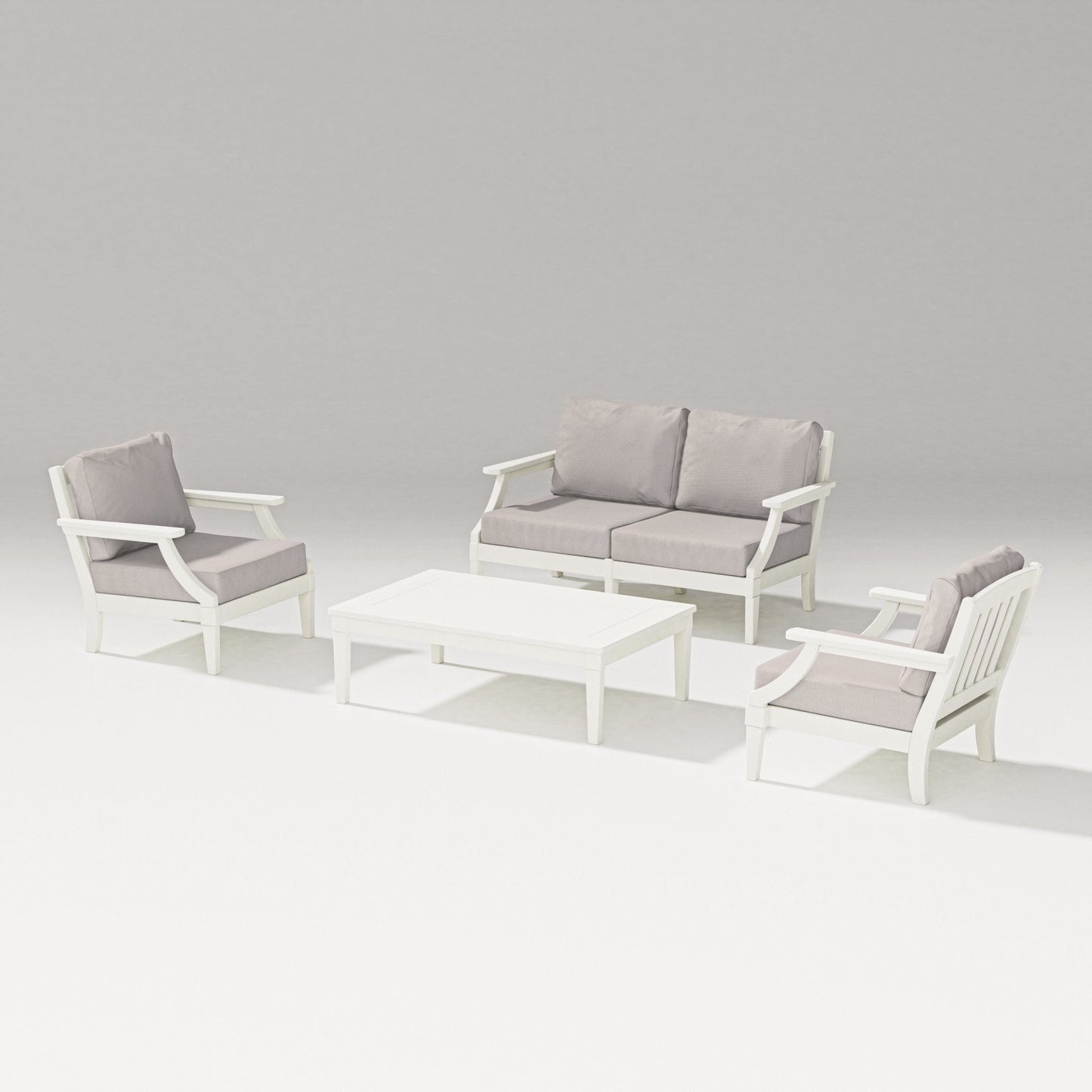 Estate Lounge 4-Piece Loveseat Set