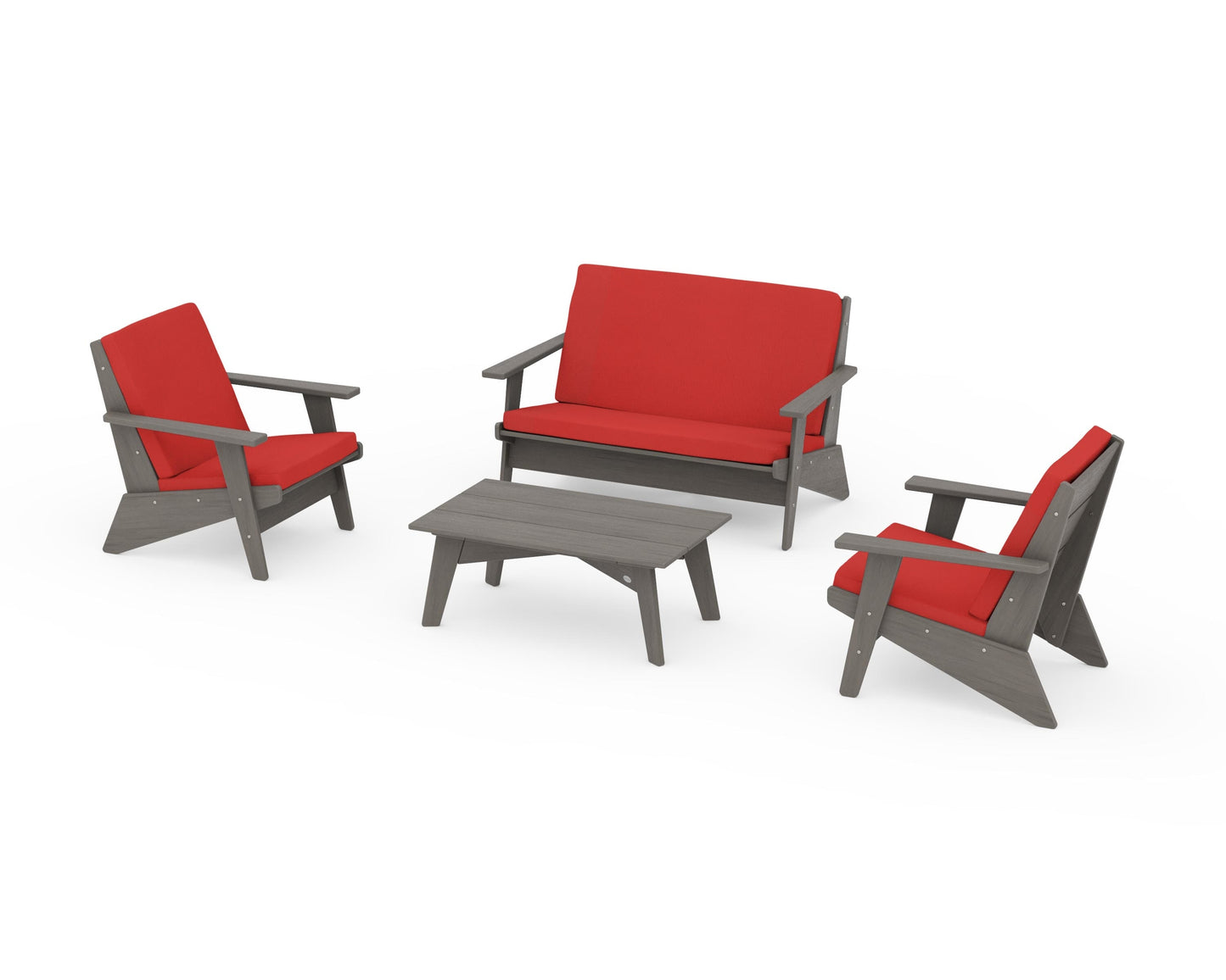Riviera Modern Lounge 4-Piece Set