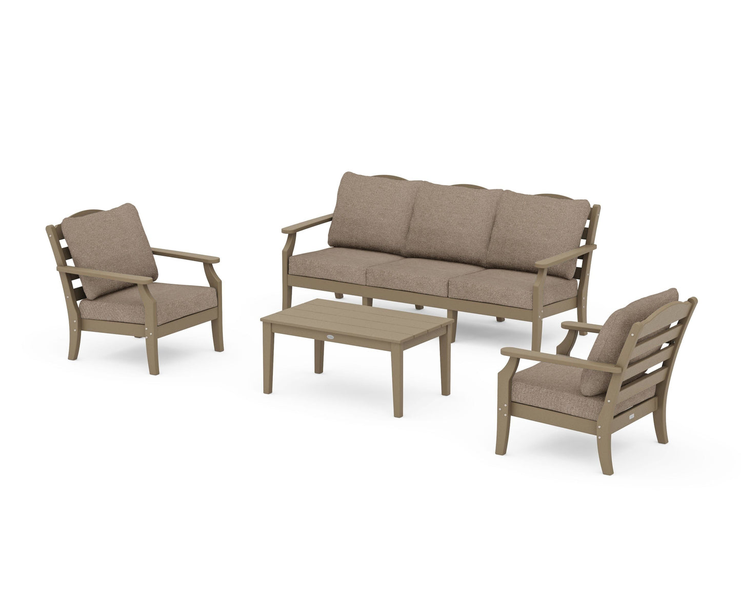 Savannah 4-Piece Deep Seating Set with Sofa