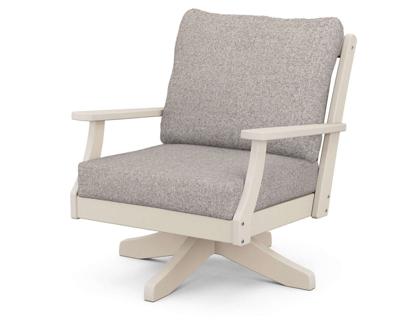 Braxton Deep Seating Swivel Chair