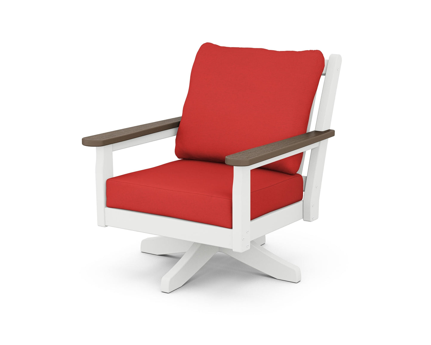 Chippendale Deep Seating Swivel Chair