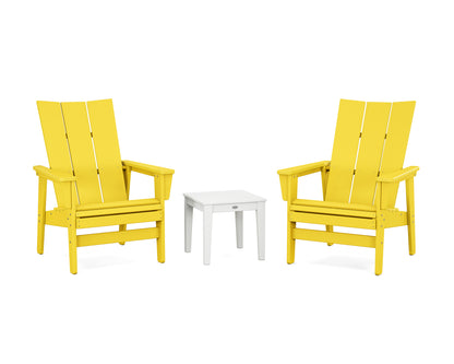 3-Piece Modern Grand Upright Adirondack Set
