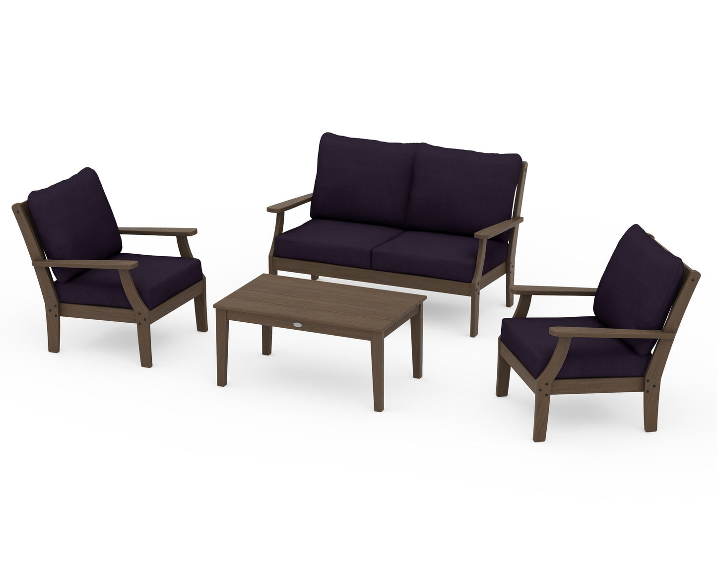 Braxton 4-Piece Deep Seating Chair Set