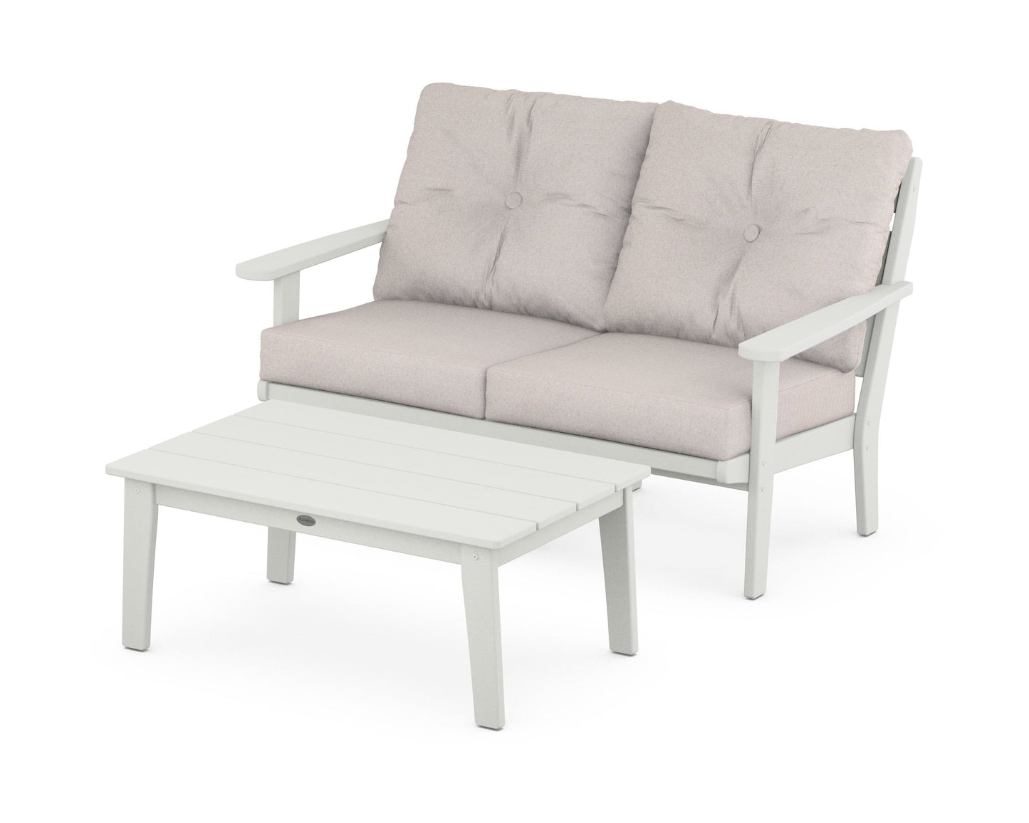 Lakeside 2-Piece Lounge Loveseat Set