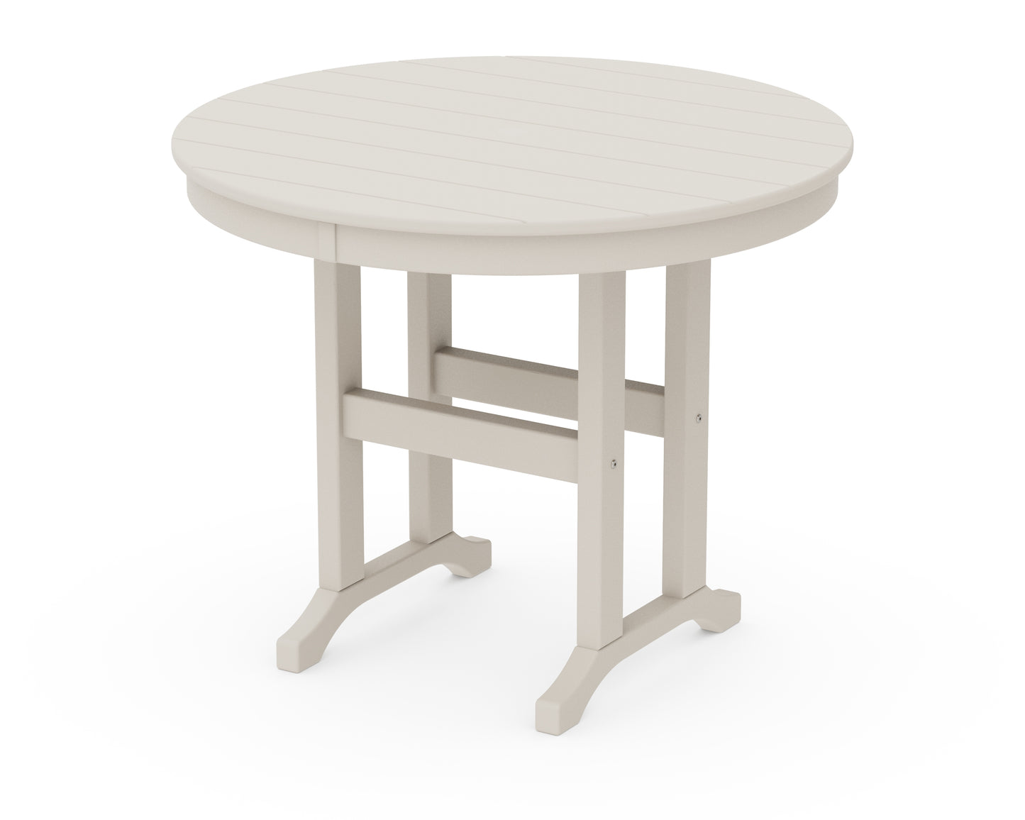 36" Round Farmhouse Dining Table