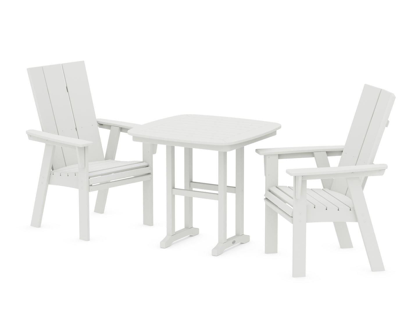 Modern Adirondack 3-Piece Dining Set
