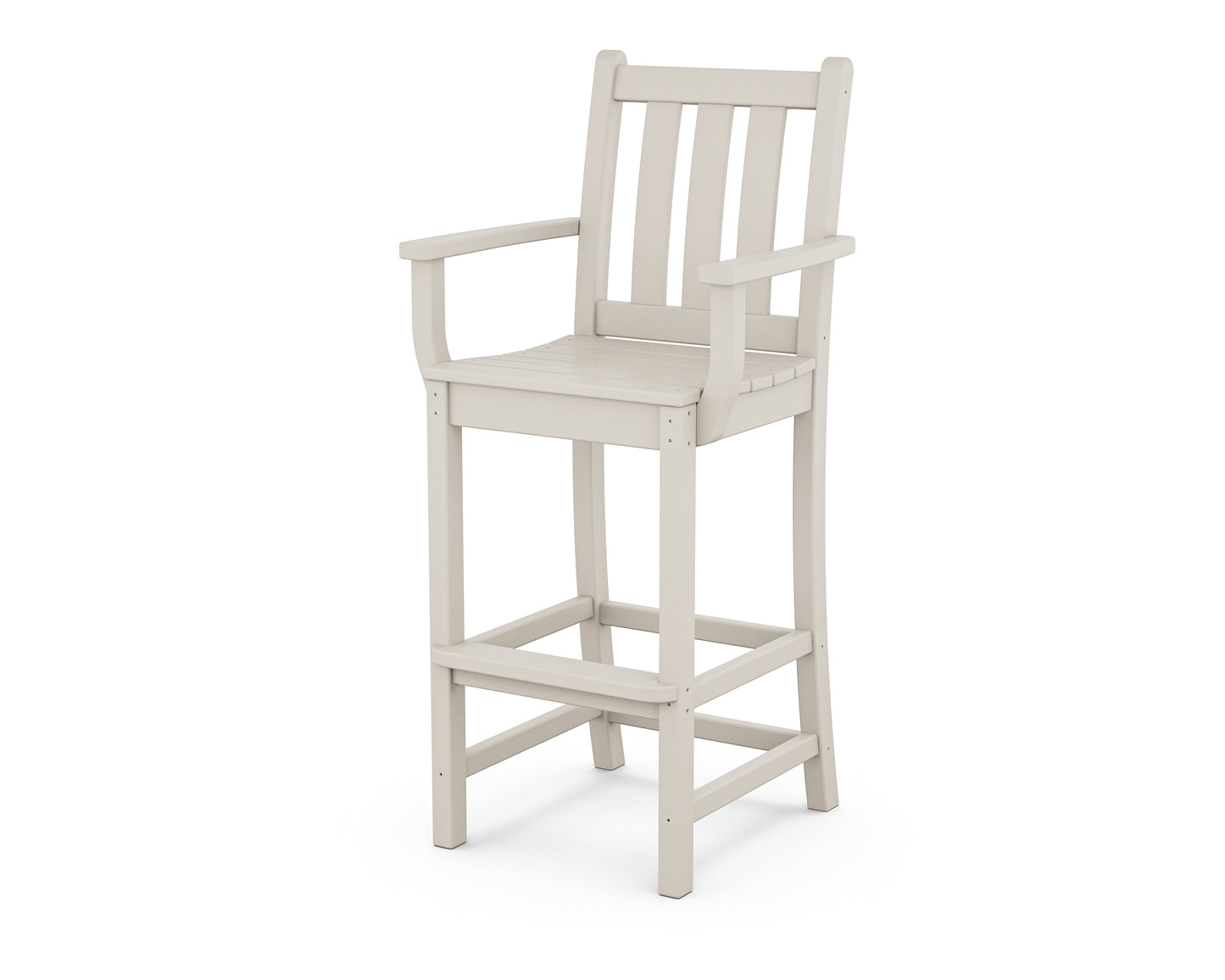 Traditional Garden Bar Arm Chair