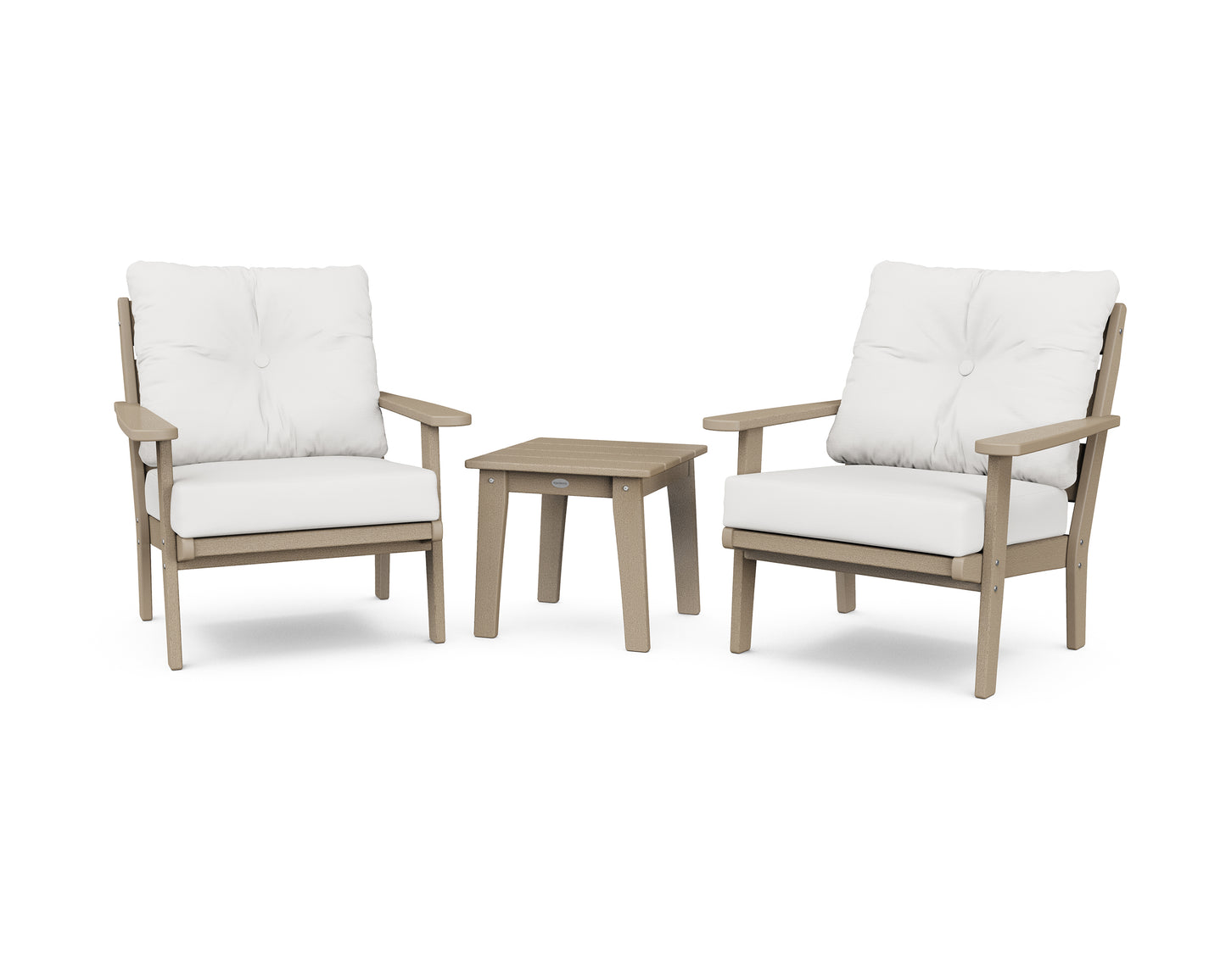 Lakeside 3-Piece Deep Seating Chair Set
