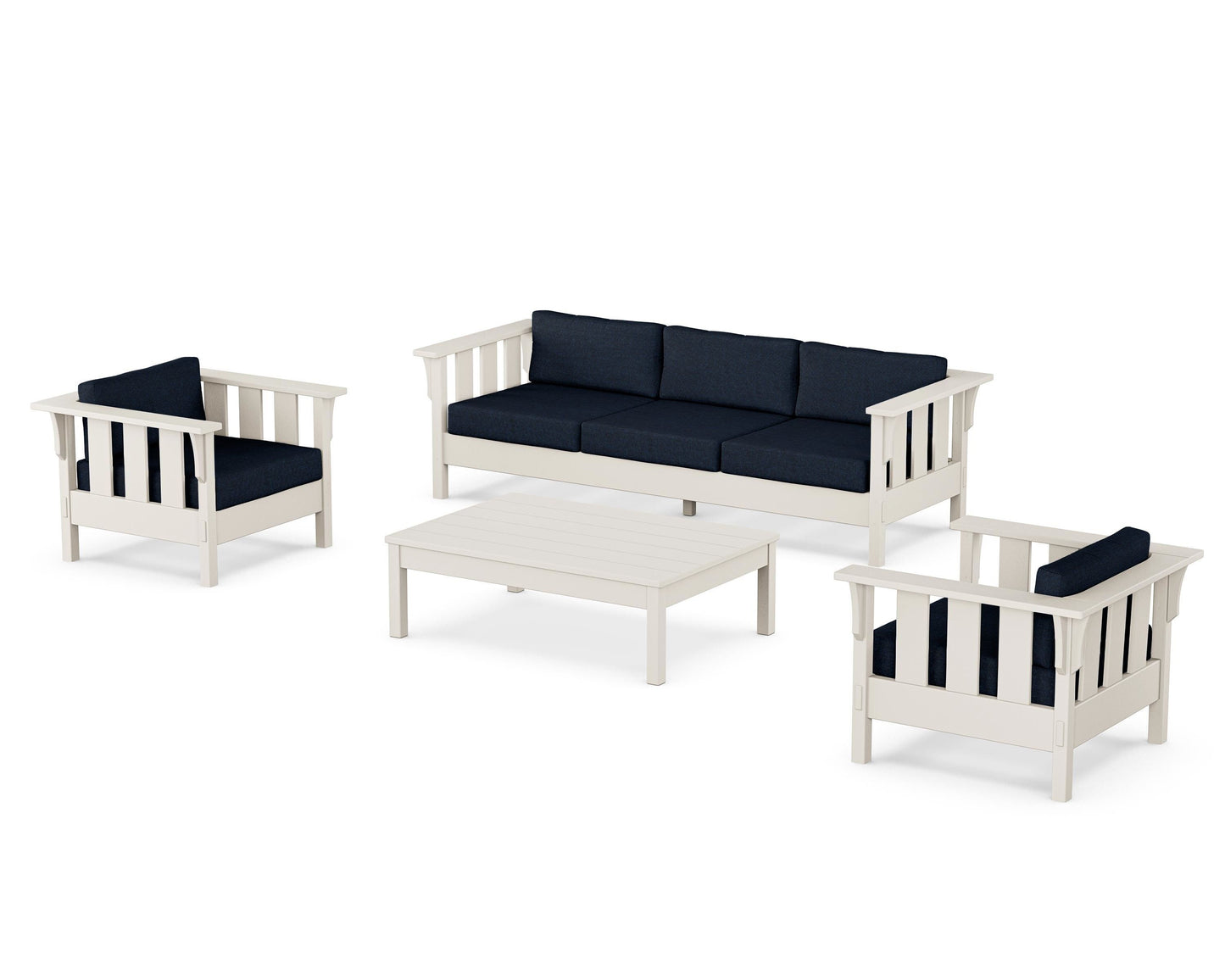 Acadia 4-Piece Deep Seating Set with Sofa