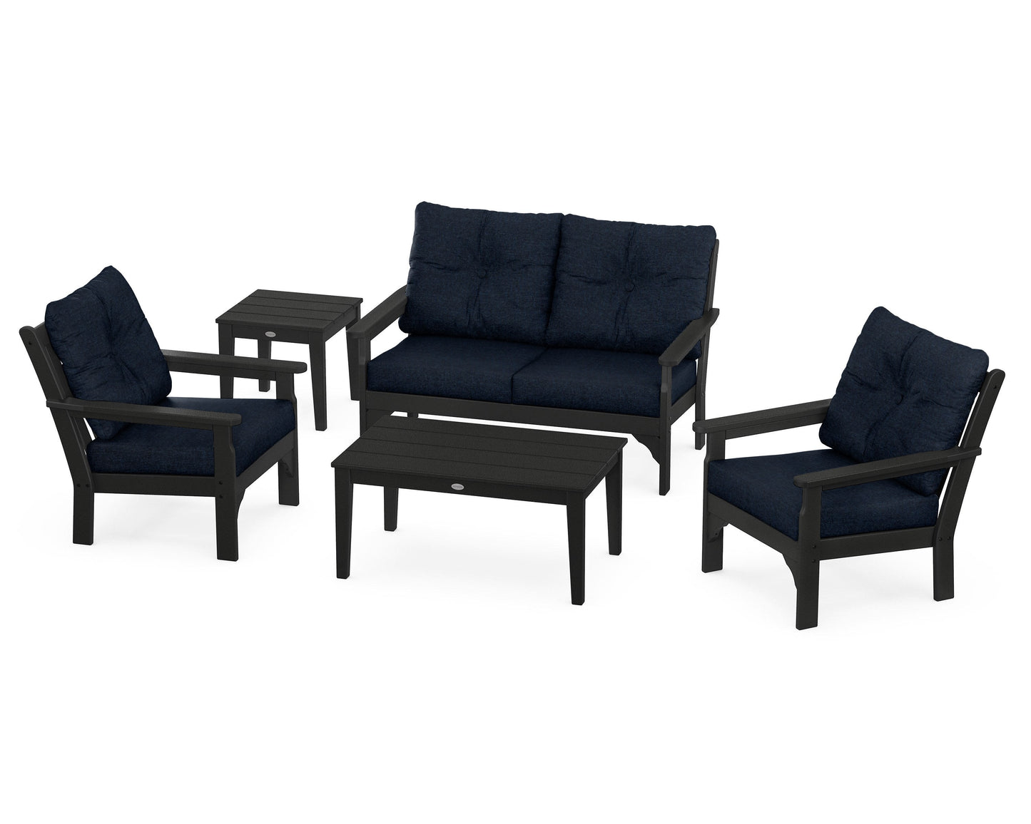 Vineyard 5-Piece Deep Seating Set