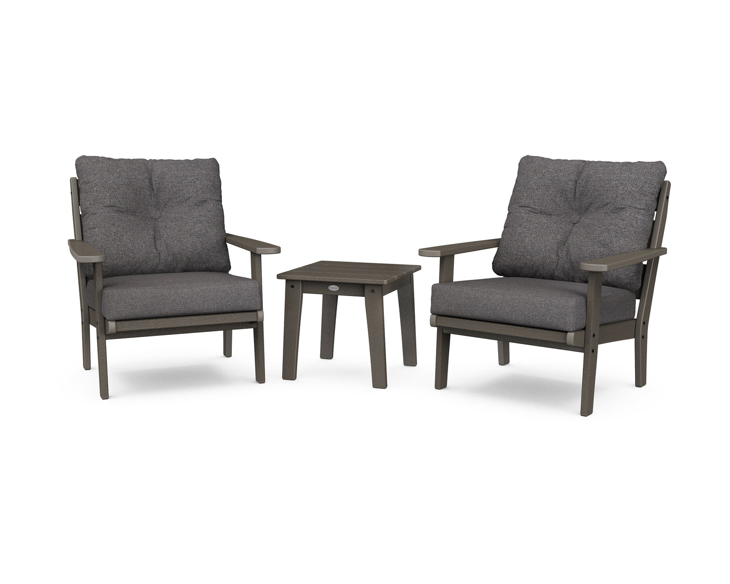 Lakeside 3-Piece Deep Seating Chair Set