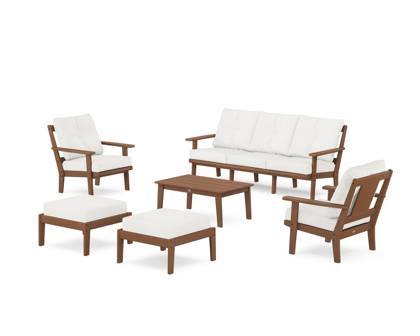 Prairie 6-Piece Lounge Sofa Set