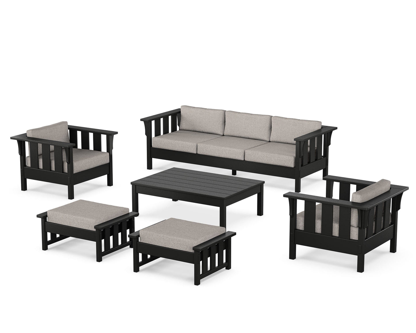 Acadia 6-Piece Lounge Sofa Set
