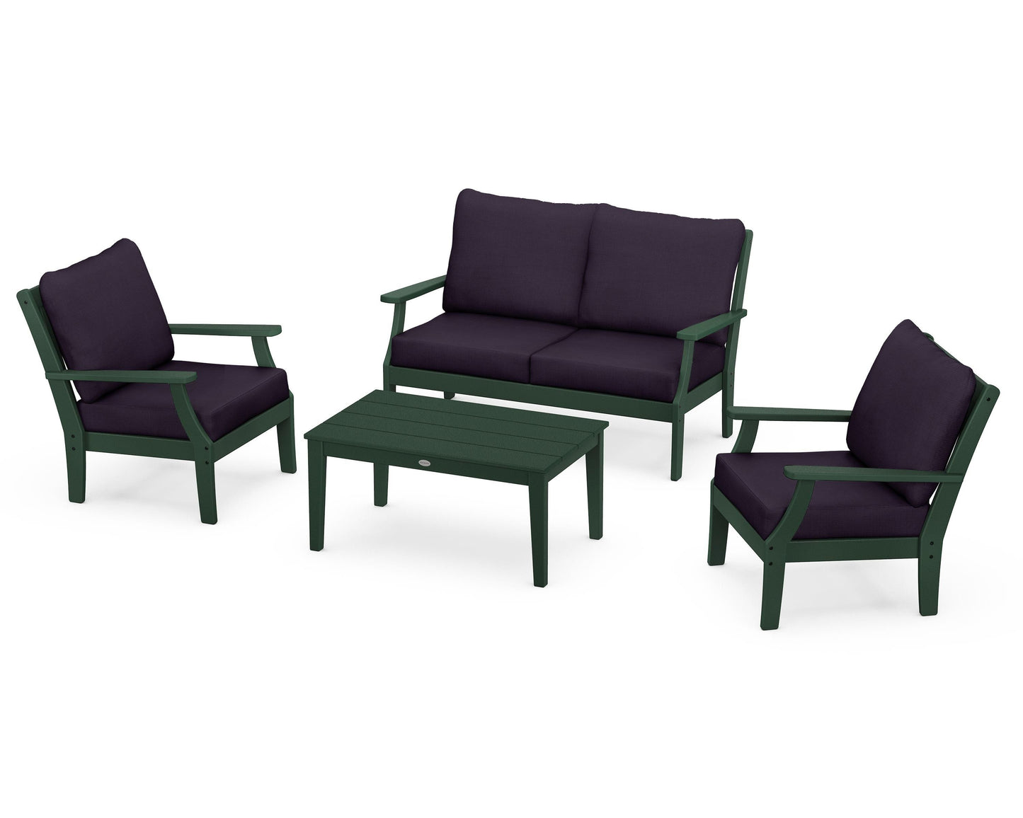 Braxton 4-Piece Deep Seating Chair Set