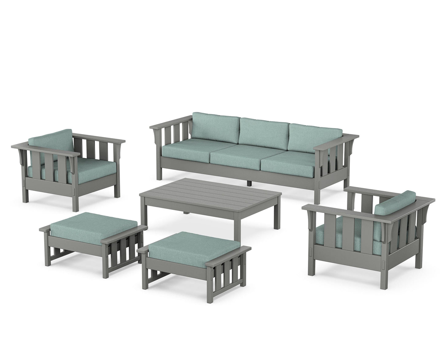 Acadia 6-Piece Lounge Sofa Set