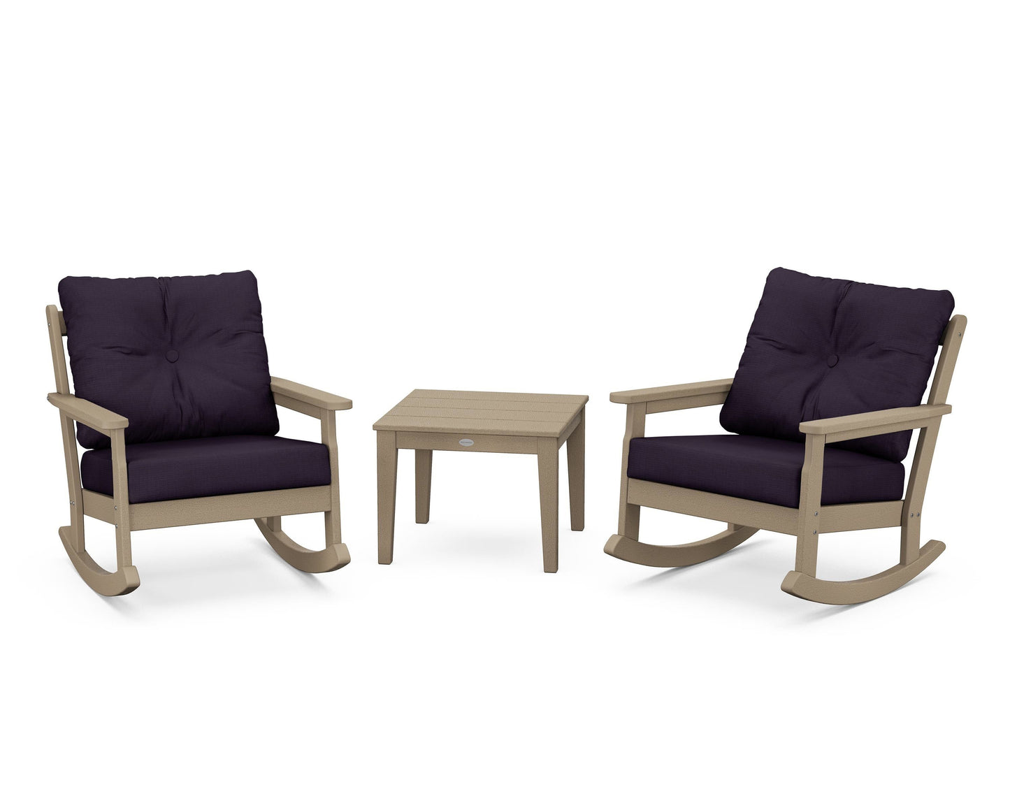 Vineyard 3-Piece Deep Seating Rocker Set