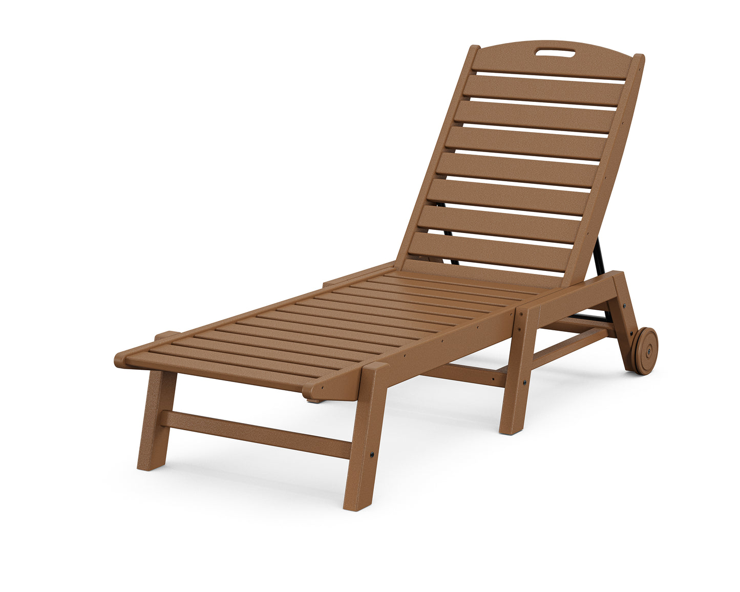 Nautical Chaise with Wheels