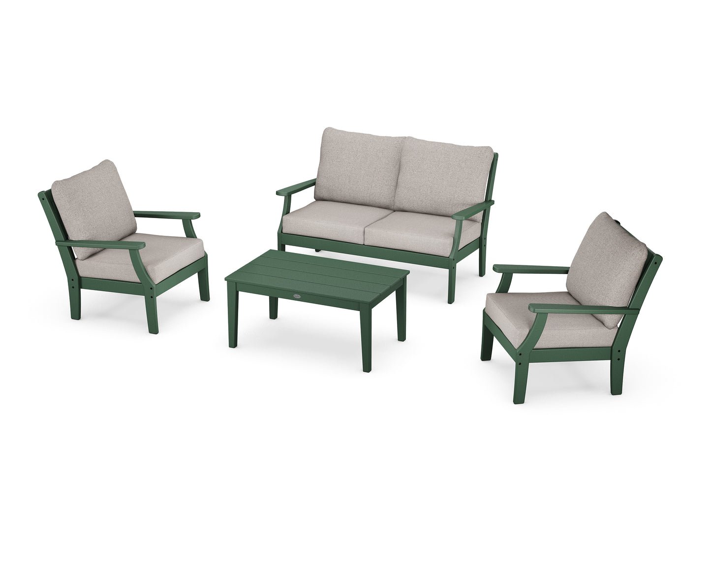 Braxton 4-Piece Deep Seating Chair Set