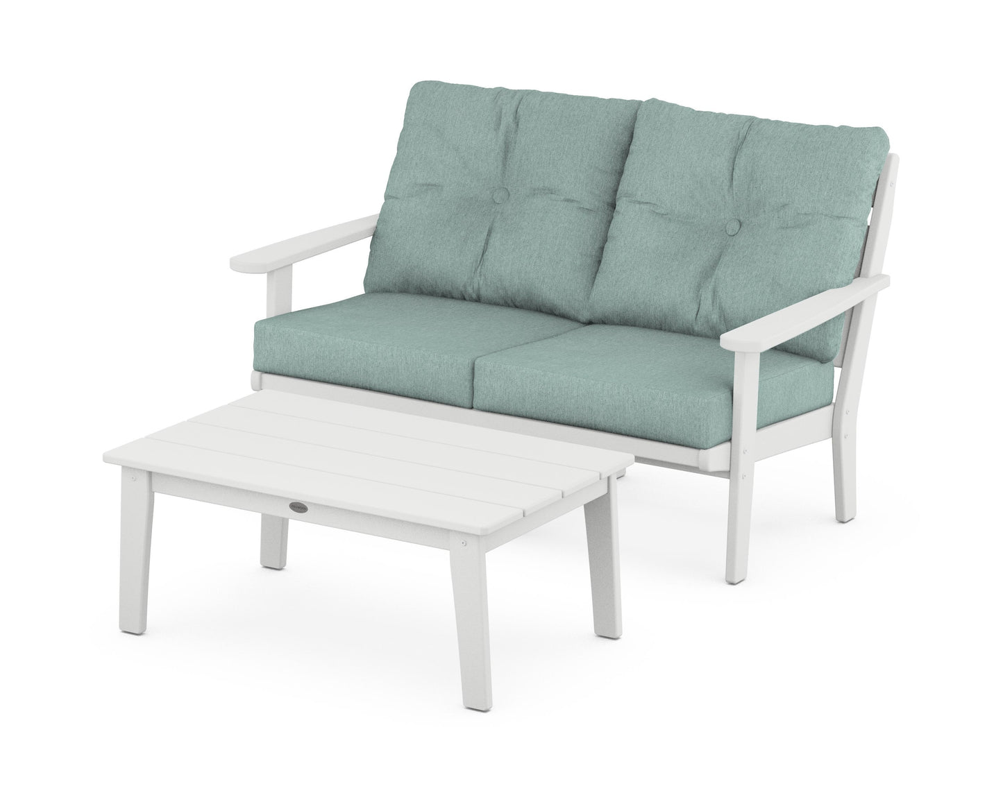 Lakeside 2-Piece Lounge Loveseat Set