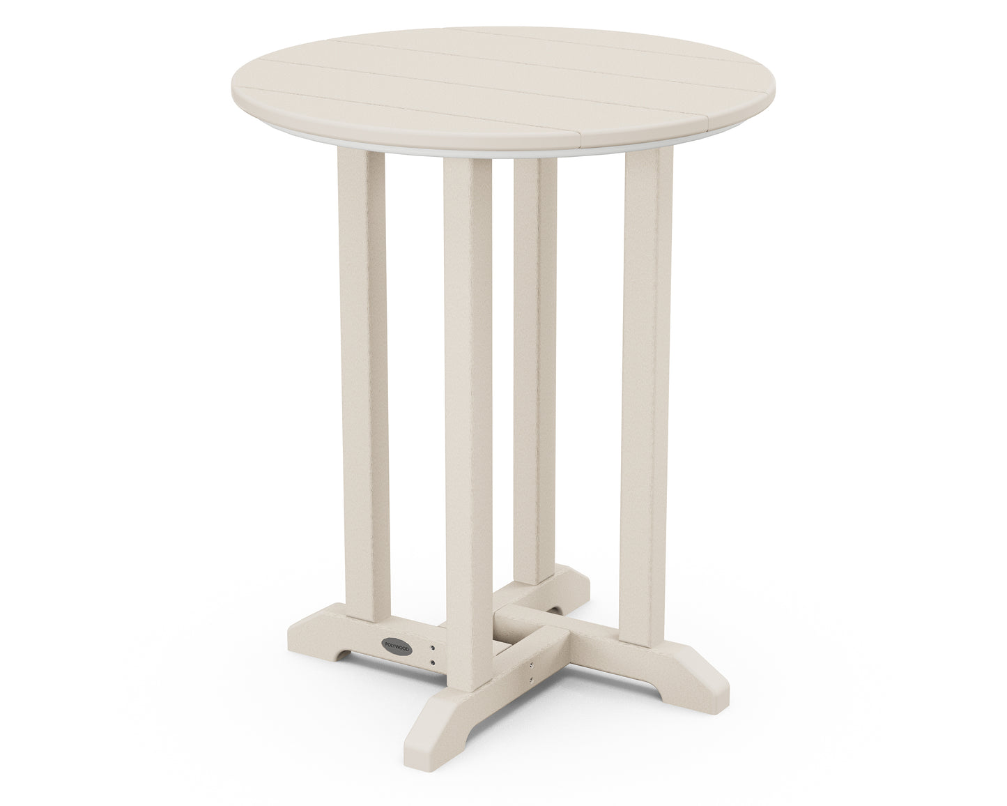 24" Round Farmhouse Bistro Table