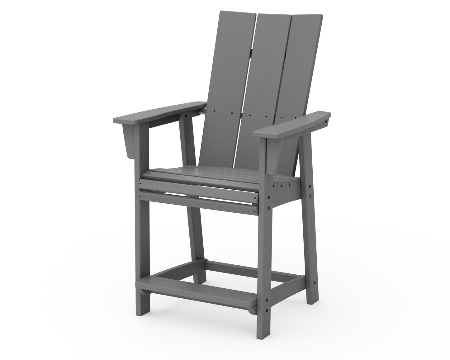 Modern Curveback Adirondack Counter Chair
