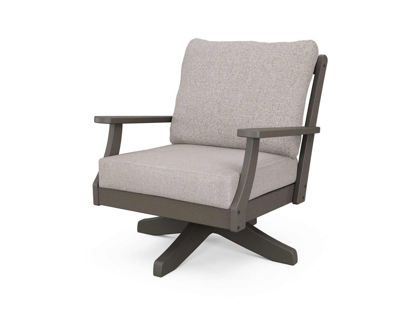 Braxton Deep Seating Swivel Chair