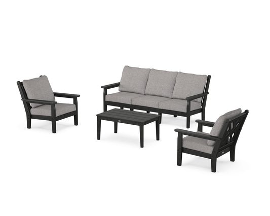 Chippendale 4-Piece Deep Seating Set with Sofa