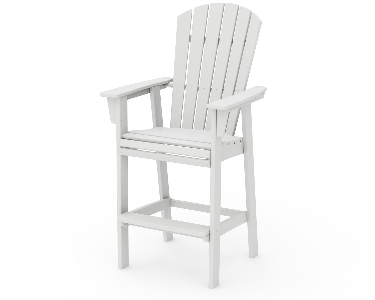 Nautical Curveback Adirondack Bar Chair