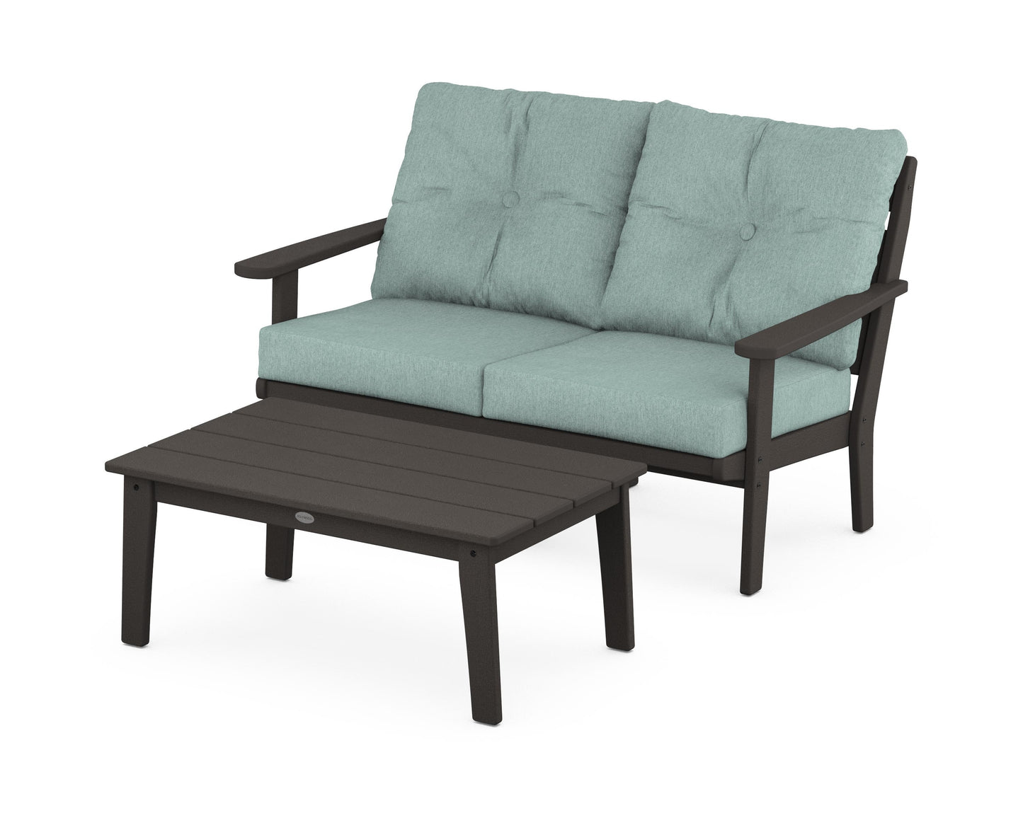 Lakeside 2-Piece Lounge Loveseat Set