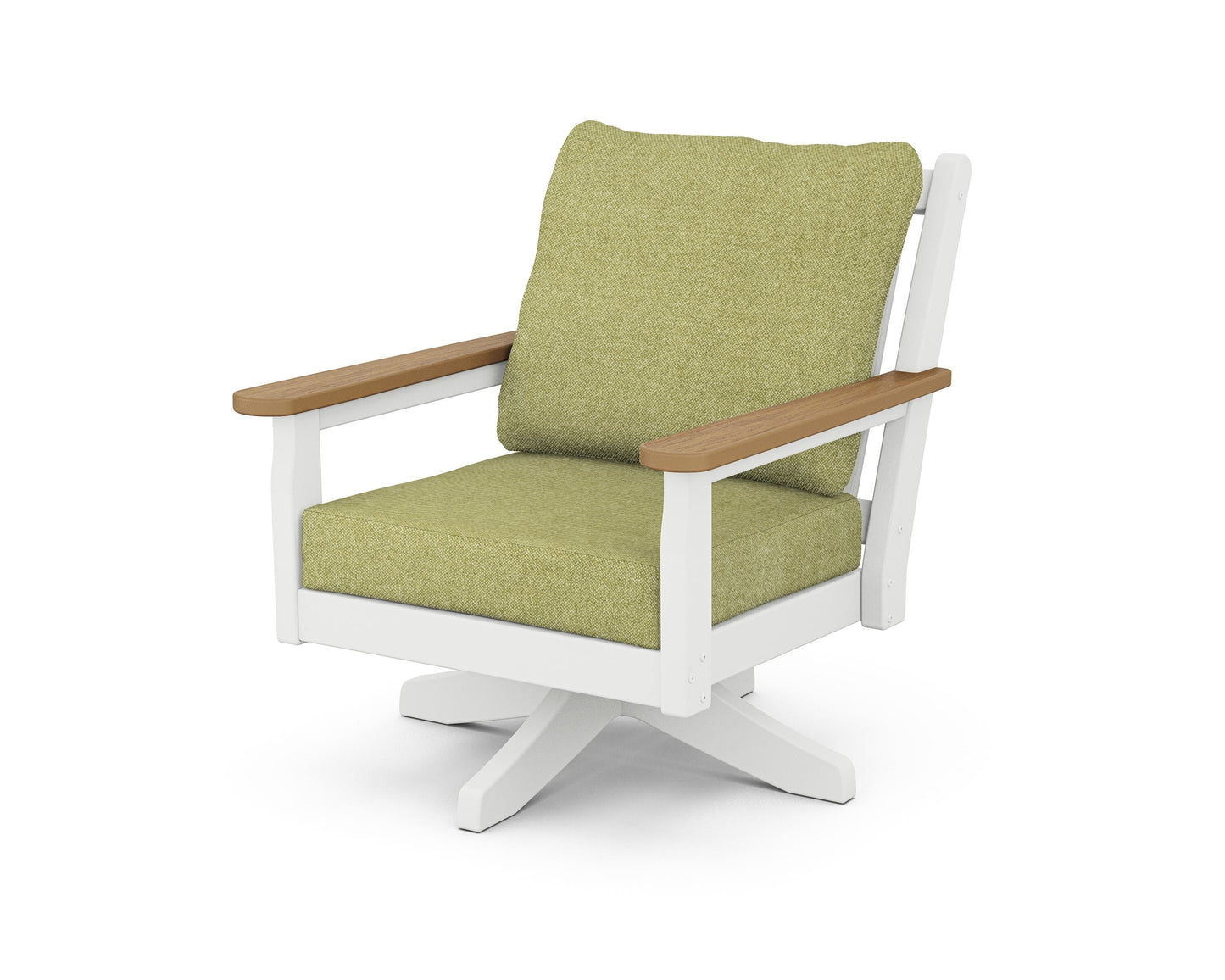 Chippendale Deep Seating Swivel Chair