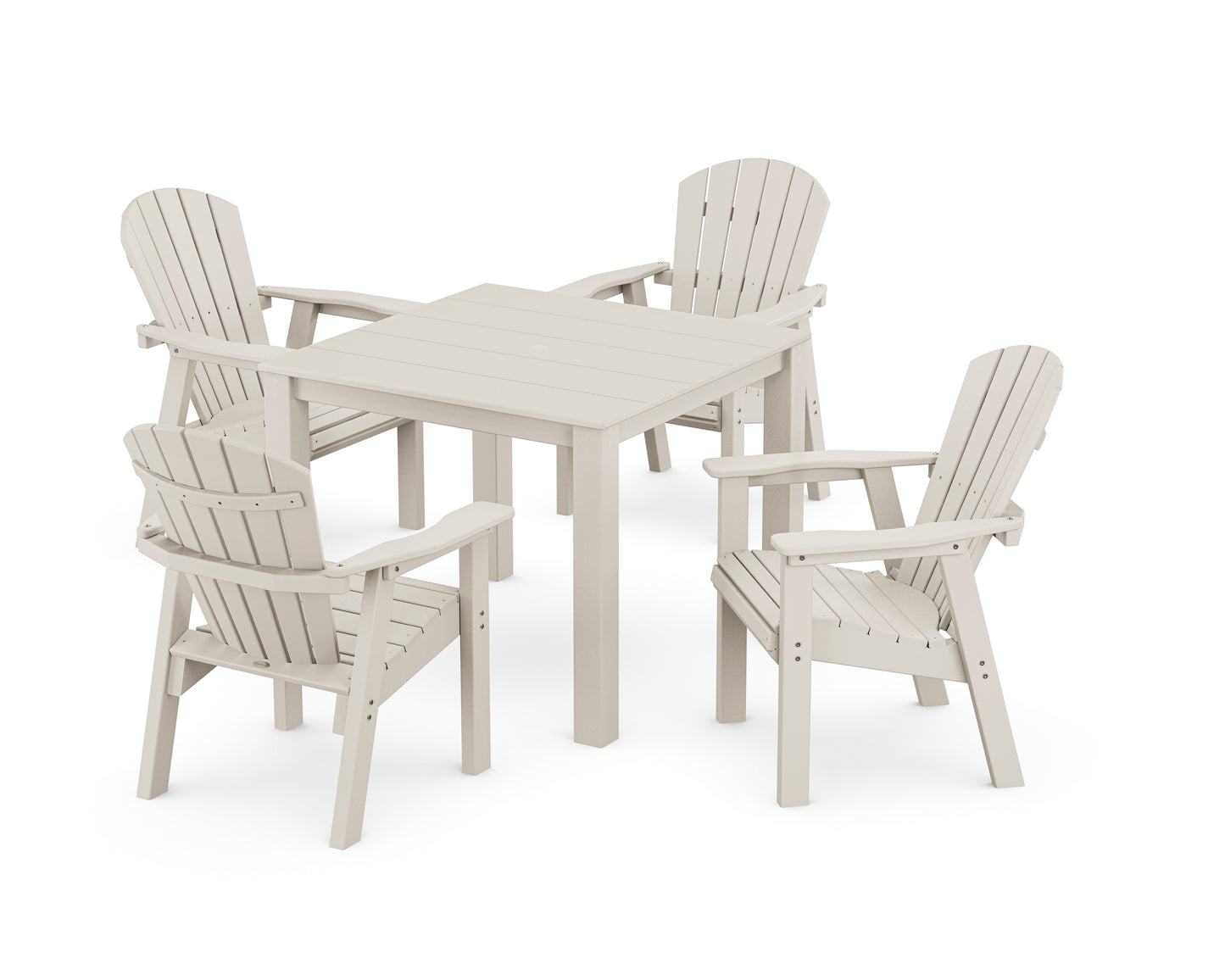 Seashell Coast 5-Piece Parsons Dining Set