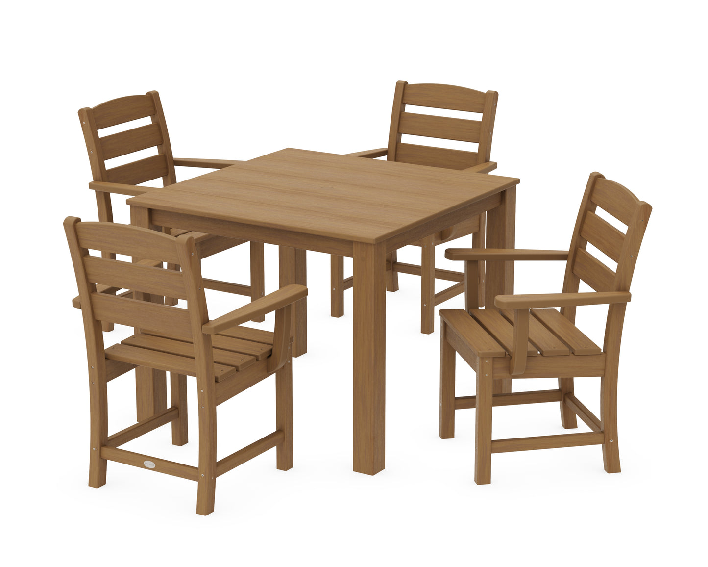 Lakeside 5-Piece Parsons Dining Set