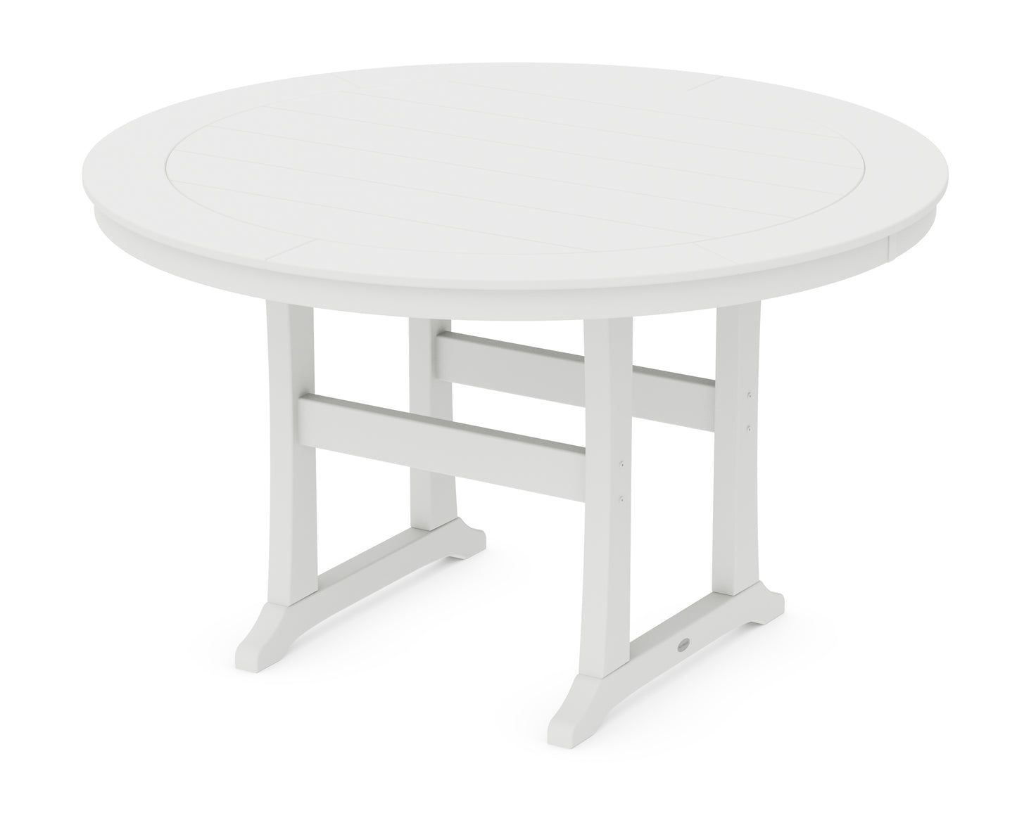Nautical Trestle 60" Round Counter Table
