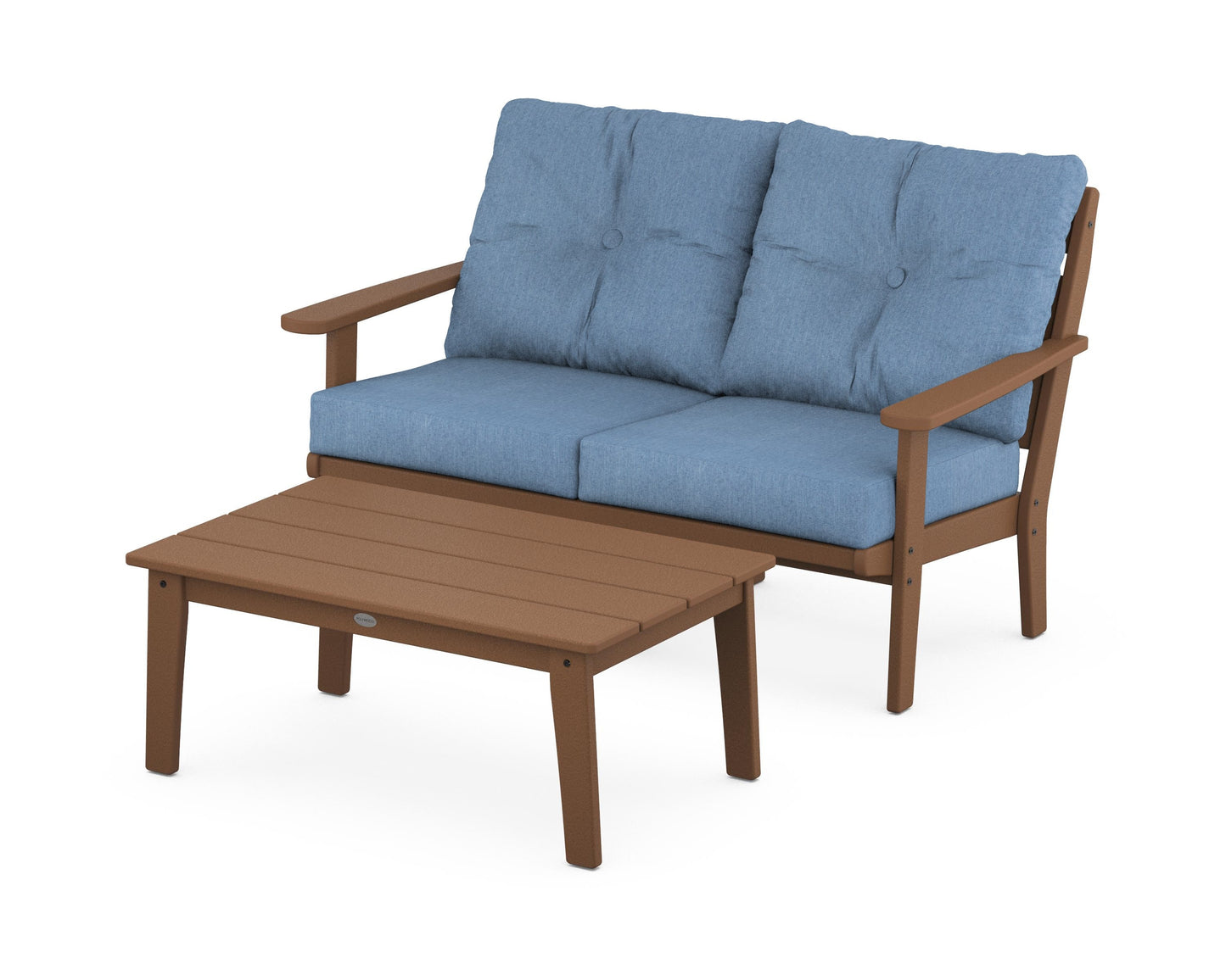 Lakeside 2-Piece Lounge Loveseat Set