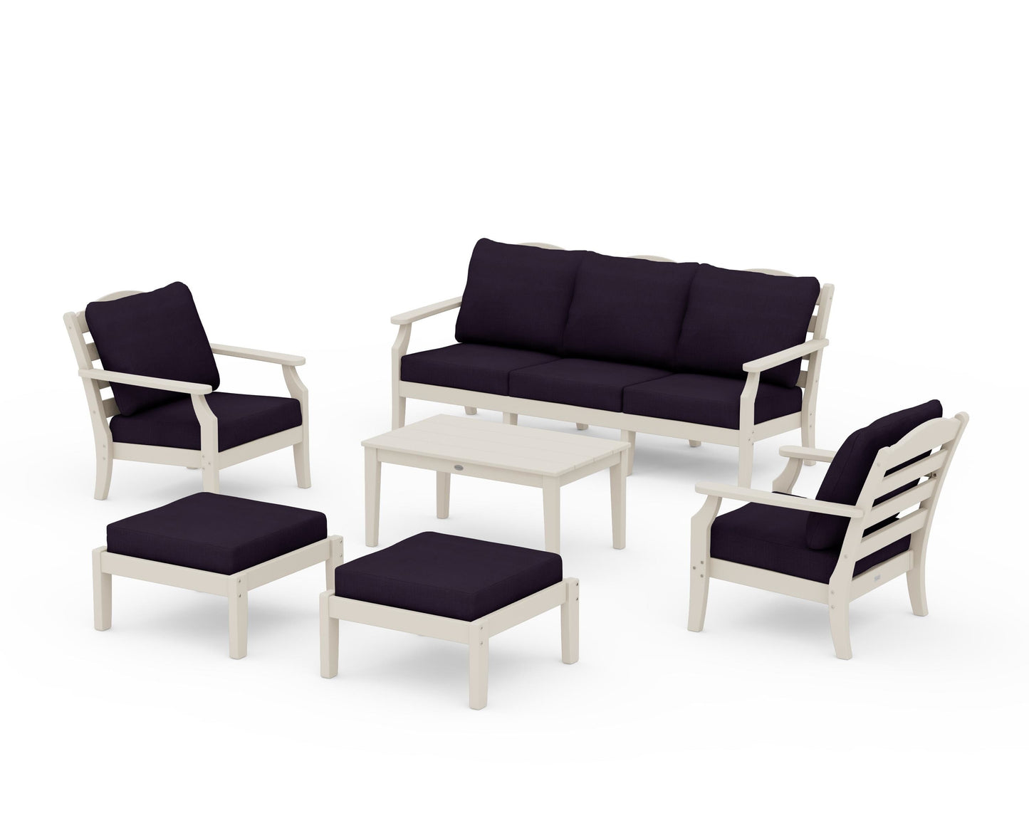 Savannah 6-Piece Lounge Sofa Set