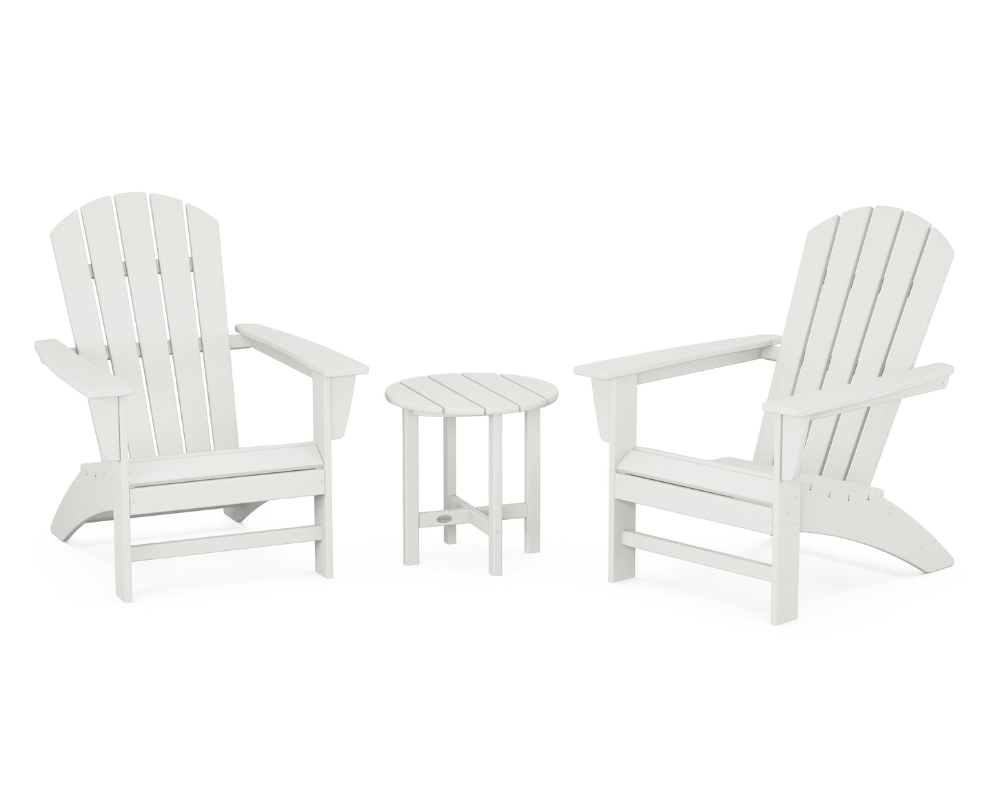Nautical 3-Piece Adirondack Set