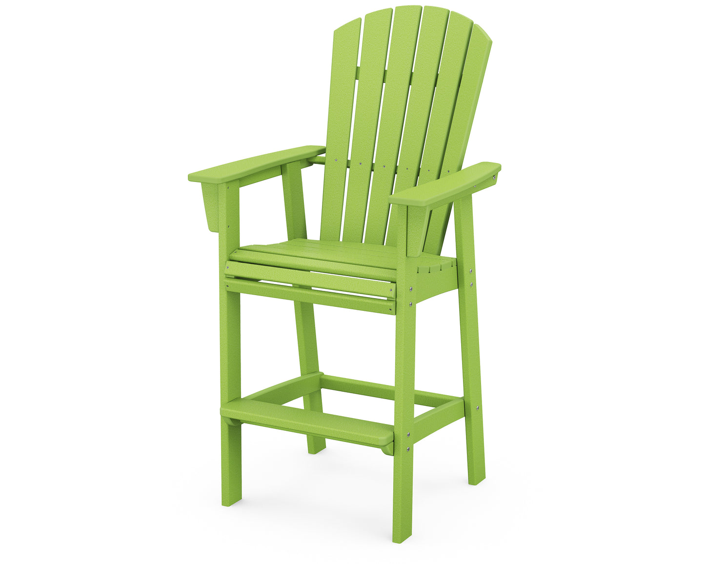 Nautical Curveback Adirondack Bar Chair