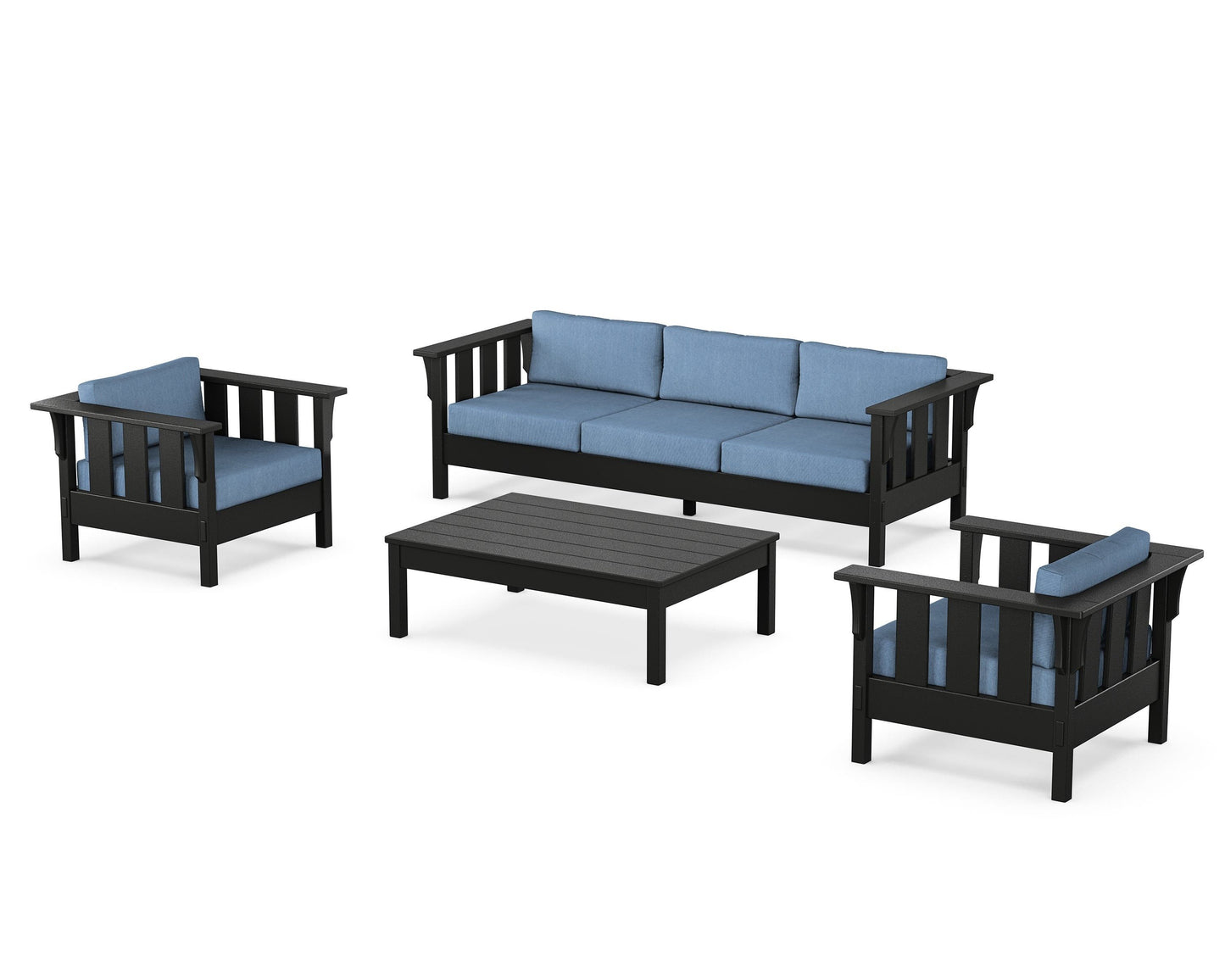 Acadia 4-Piece Deep Seating Set with Sofa