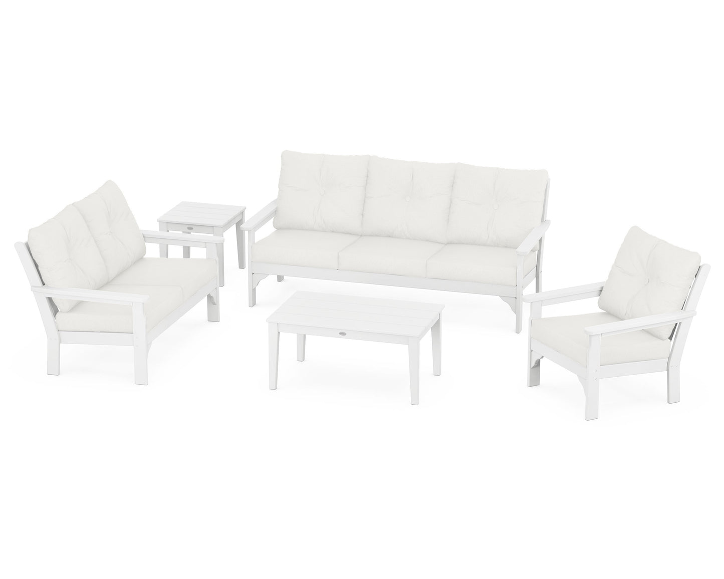 Vineyard 5 Piece Deep Seating Set